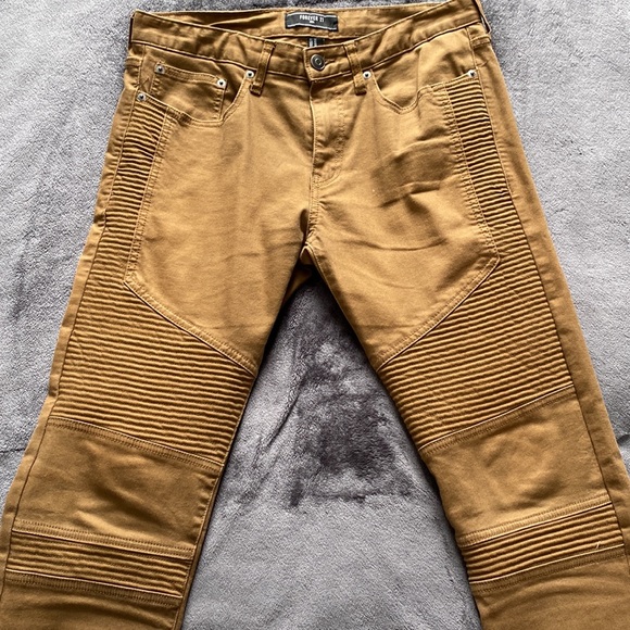 Forever 21 kaki coloured jeans - Picture 2 of 5